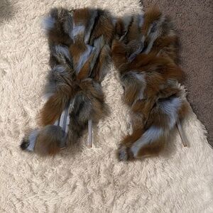 Jennifer Le fox fur boots